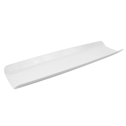 Gebogenes Tablett, GN 2/4, 40 mm hoch - Dalebrook Produktbild für Lebensmittelpräsentation, Frischetheke