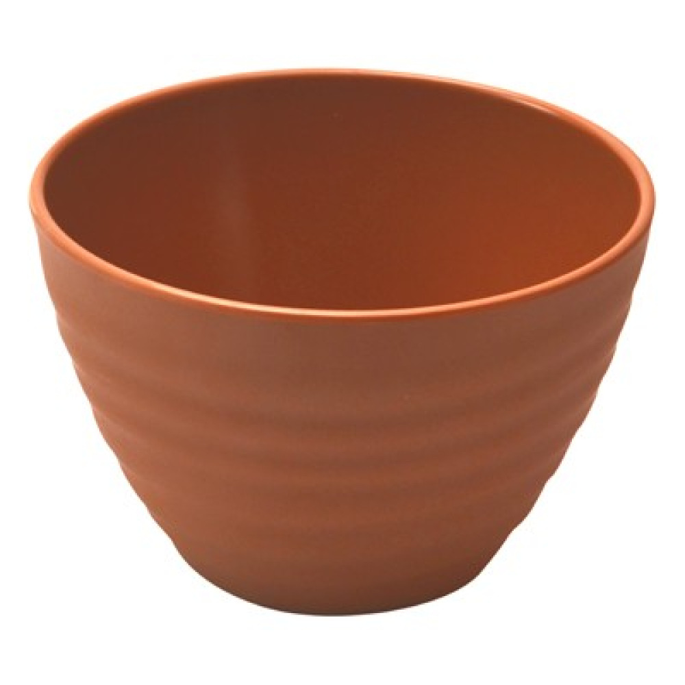 Ripple, Topf, gewellt, 140 x 90 mm, 0,65 Liter - Dalebrook Produktbild für Lebensmittelpräsentation, Frischetheke