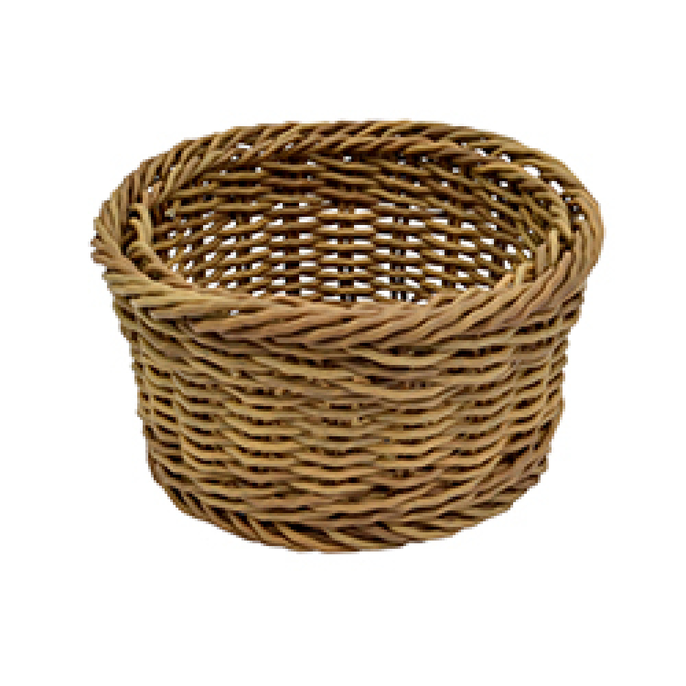 Weidenkorb aus Kunststoff, 180 x 95 mm - Dalebrook Produktbild für Lebensmittelpräsentation, Frischetheke